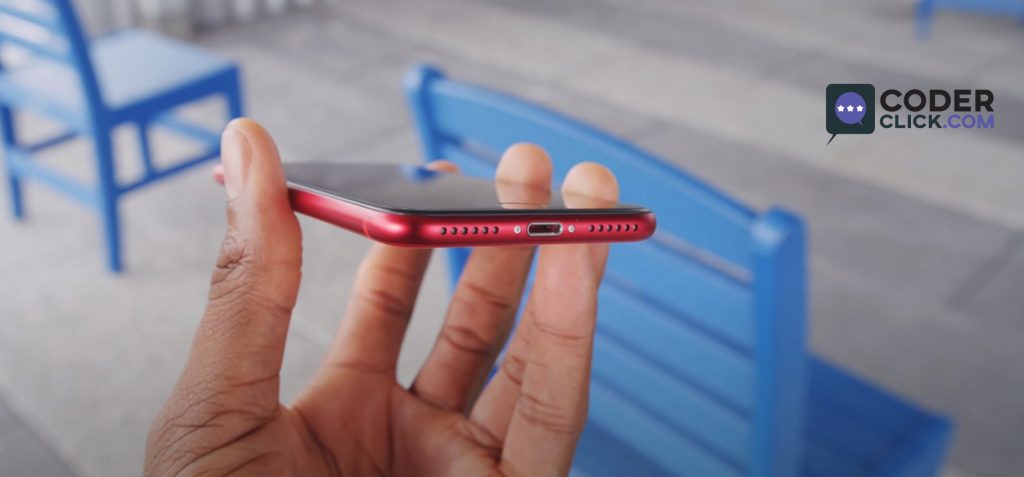 Bottom View - iPhone SE