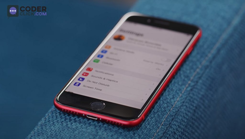 Front View - iPhone SE 