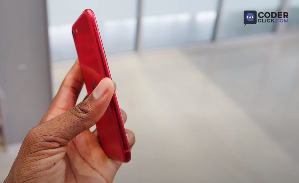 Left View - iPhone SE