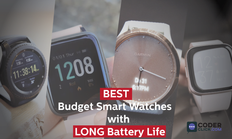 Best Budget Smartwatches with Long Battery Life