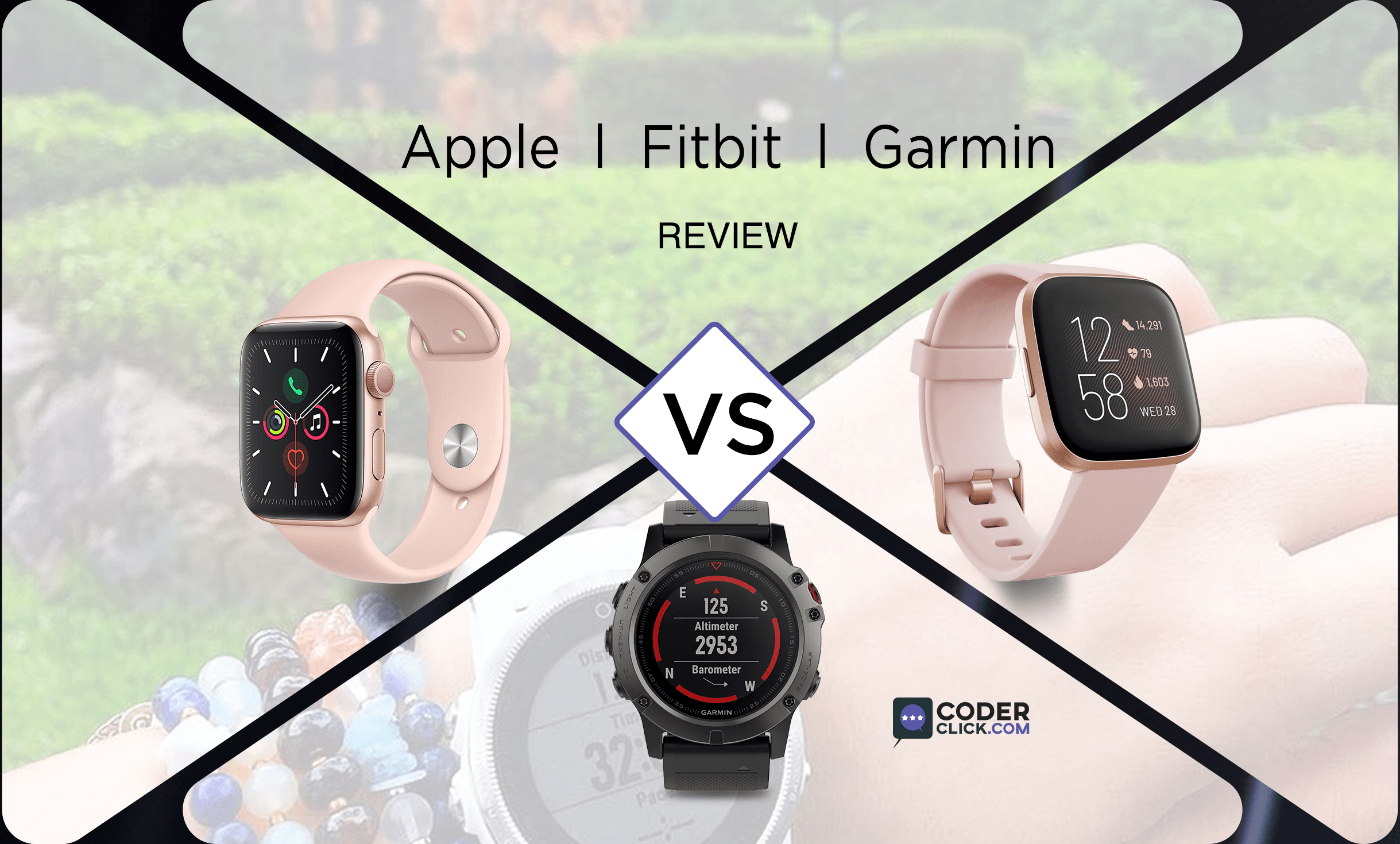 garmin vs apple watch vs fitbit