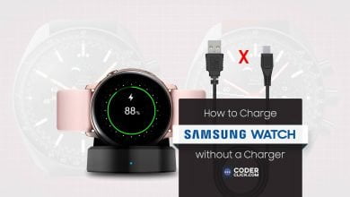 how to charge samsung watch without charger
