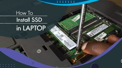 how to install ssd in laptop