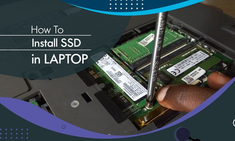 how to install ssd in laptop