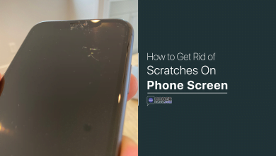 how to get rid of scratches on phone screen