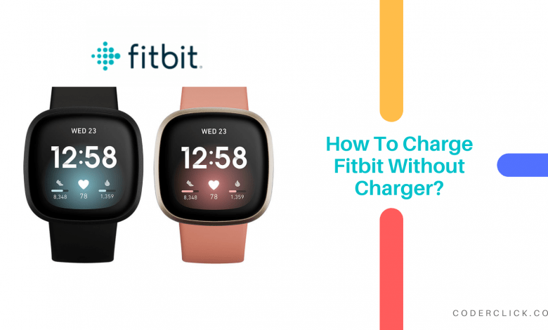 how to charge fitbit without charger